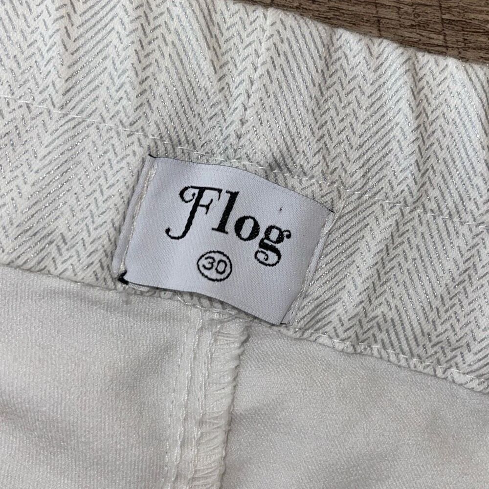 Bevy Flog Womens Shely Stripe Drawstring Metallic… - image 8